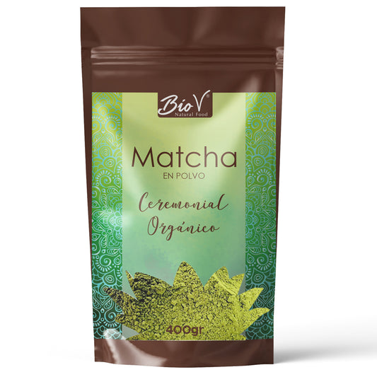 Matcha Organico Puro 400g Ceremonial Premium Te Verde Bio V