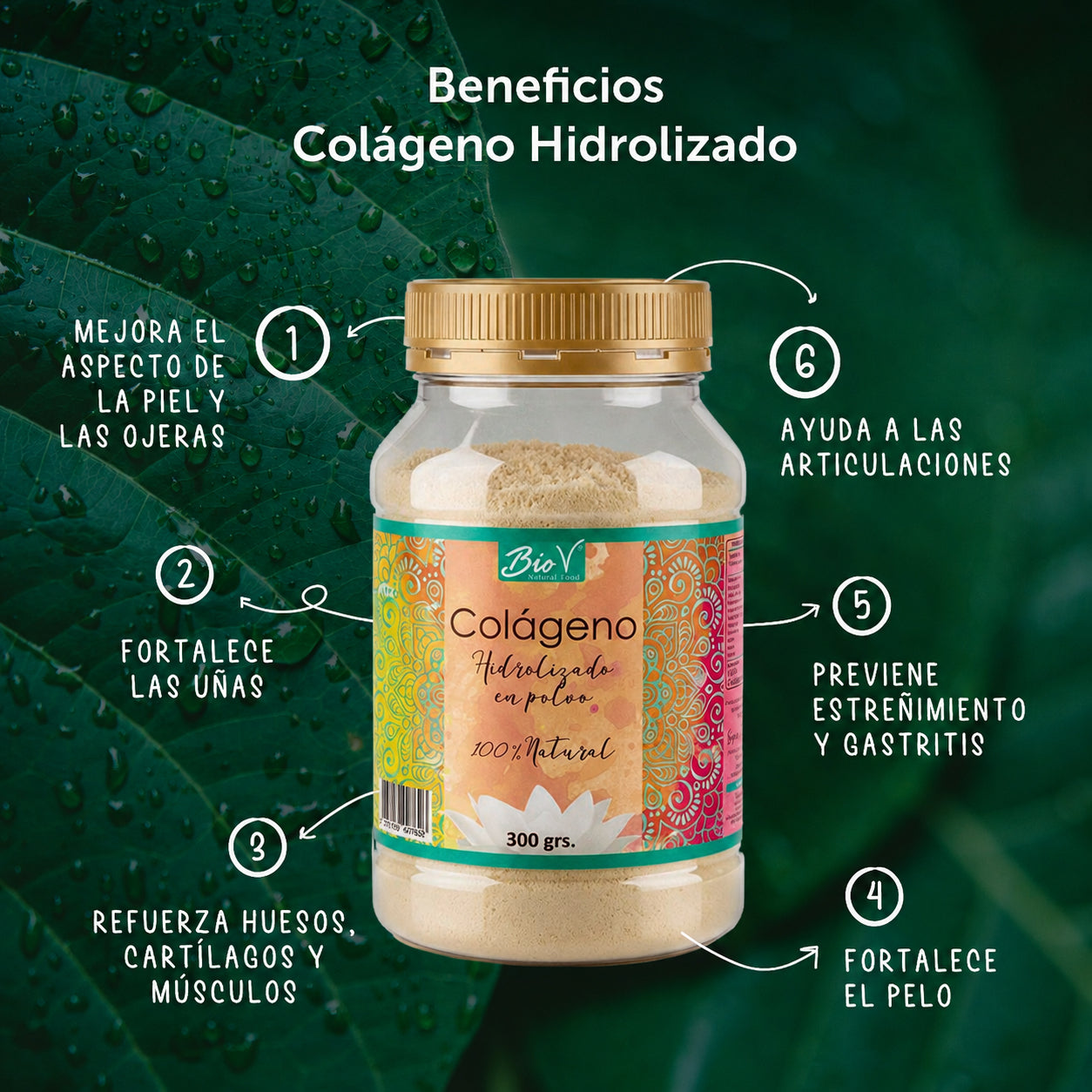 Colágeno Hidrolizado 300gr