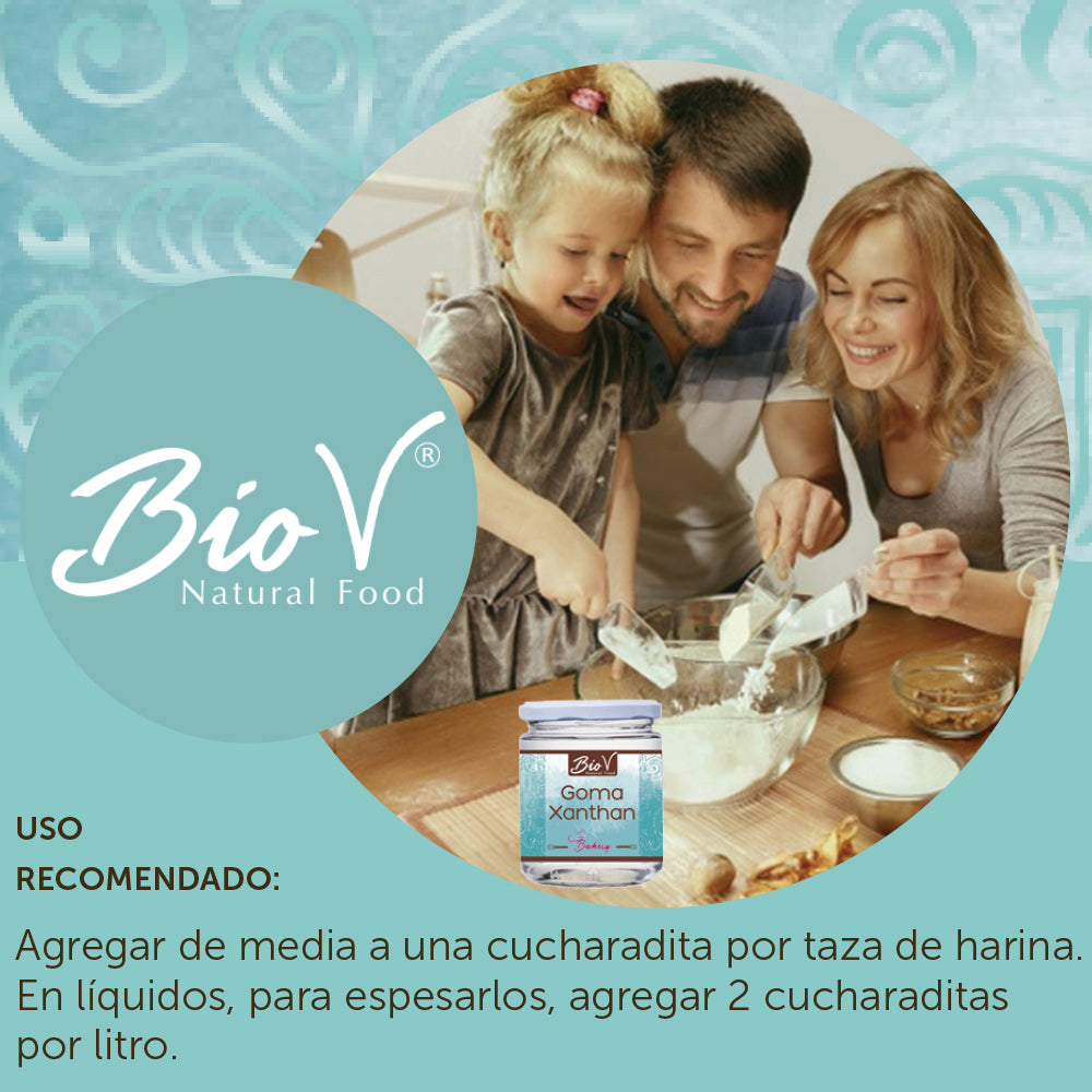 Goma Xanthan 5kg Sin Gluten Vegano BioV