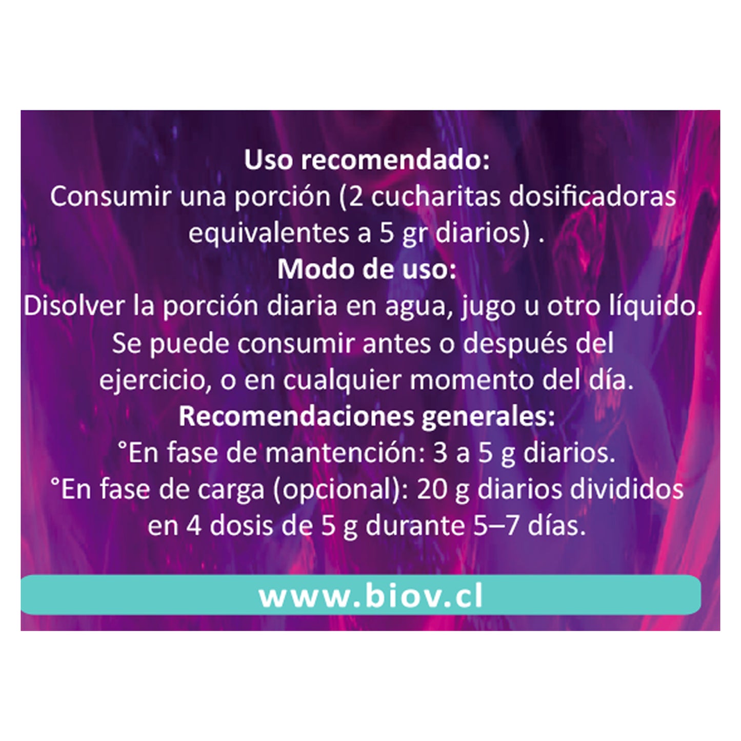 Creatina Monohidratada 150gr – Polvo Puro BioV Suplemento Deportivo y Energía Muscular