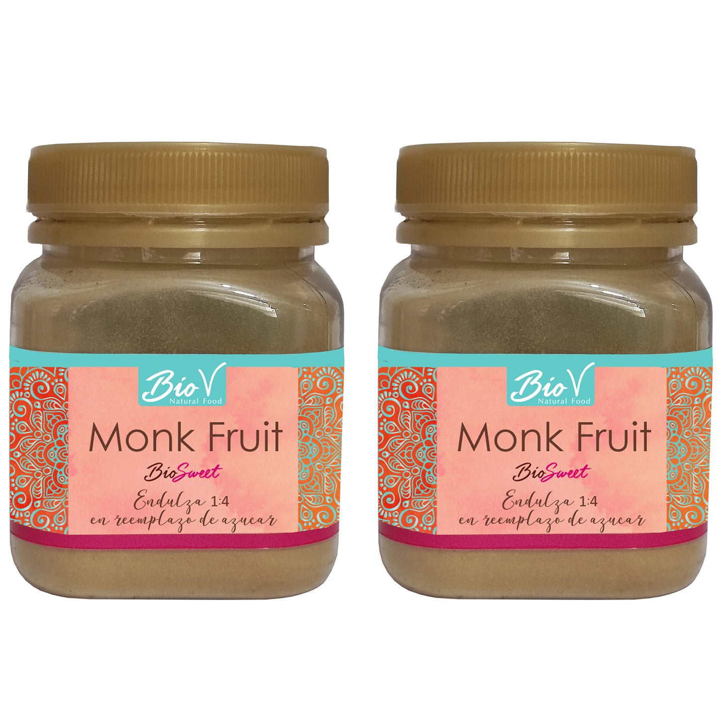 Pack de 2 Monk Fruit puro de 60gr cada uno