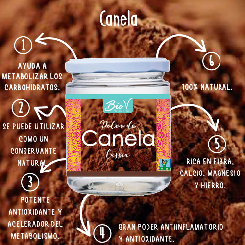 Canela Cassia polvo 200gr
