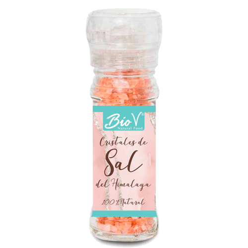 Pack Sal rosada del Himalaya, frasco de 750gr y Salero moledor de 110gr