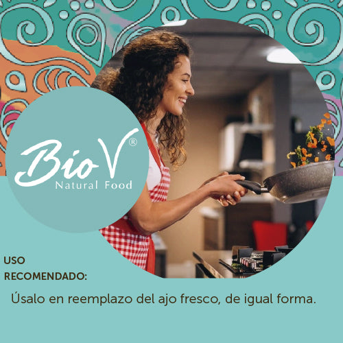 Ajo negro en polvo, 100gr