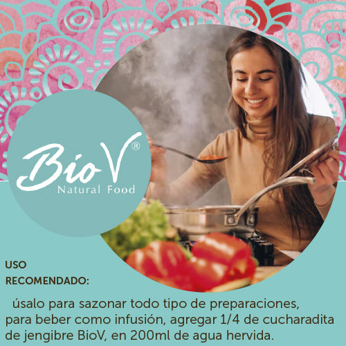 Jengibre deshidratado en polvo 100gr.