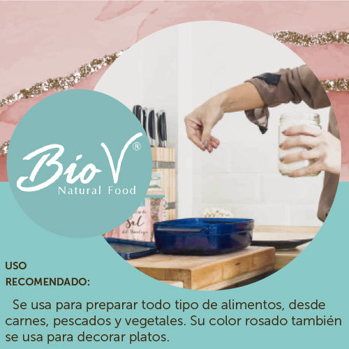 Pack Sal rosada del Himalaya, frasco de 750gr y Salero moledor de 110gr