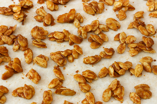 Almendras dulces y crujientes, receta de @porque_mequiero