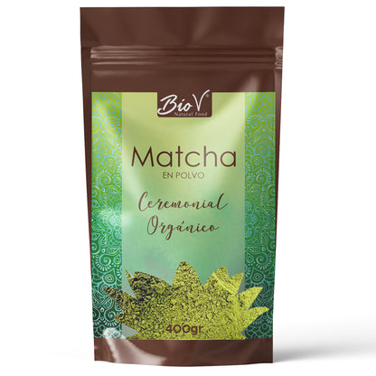 Matcha Organico Puro 400g Ceremonial Premium Te Verde Bio V
