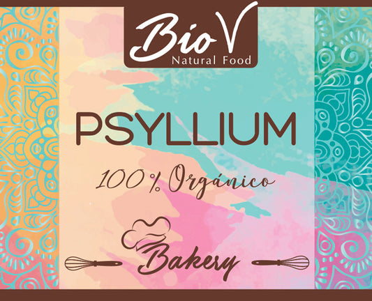 Psyllium Husk Orgánico en Polvo BioV 20 Kg Keto Vegano