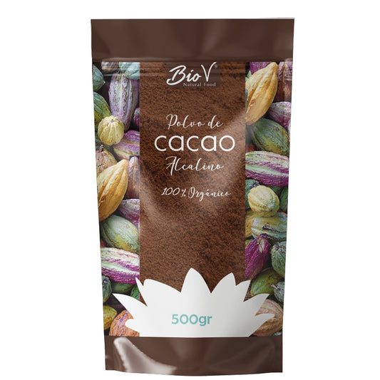Pack Cacao alcalino, Doypack 500gr más frasco de 240gr