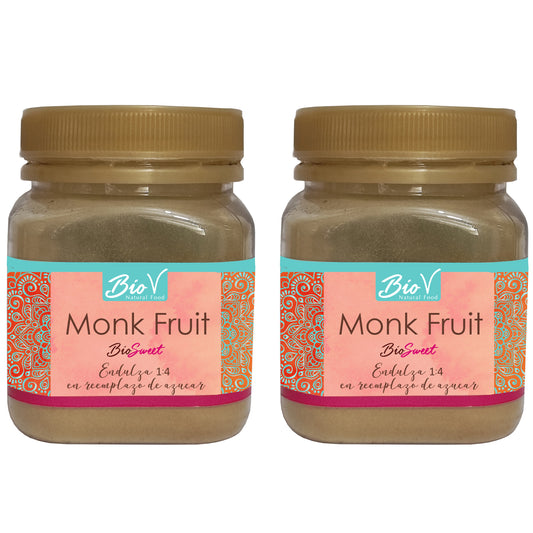 Pack de 2 Monk Fruit puro de 60gr cada uno