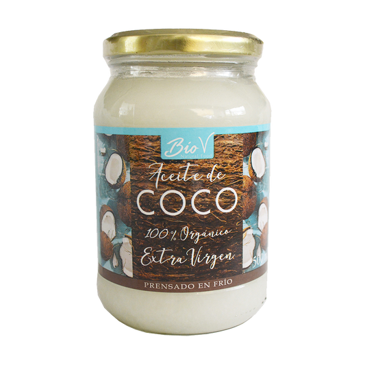 Aceite de coco Orgánico y extra virgen 500ml