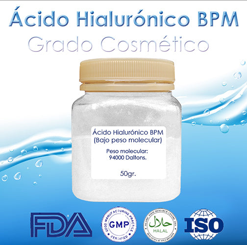 Ácido Hialurónico BPM polvo 50gr