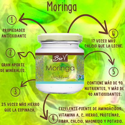 Moringa en polvo 100gr