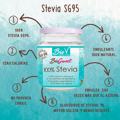 Stevia, SG95 40gr