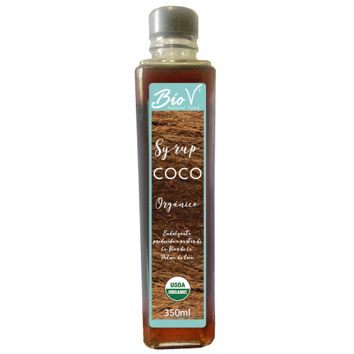 Syrup de coco 350ml, Orgánico