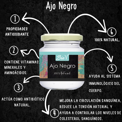 Ajo negro en polvo, 100gr