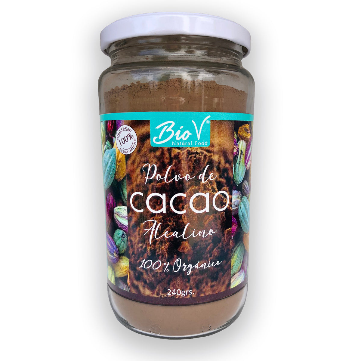 Cacao alcalino puro 240gr