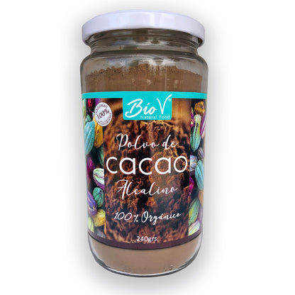 Cacao alcalino puro 240gr
