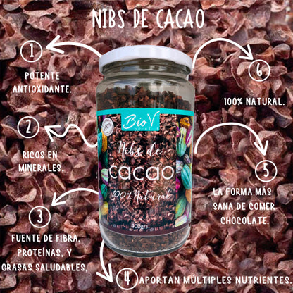 Nibs cacao 200gr