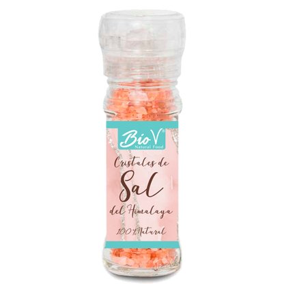 Pack Sal rosada del Himalaya, frasco de 750gr y Salero moledor de 110gr